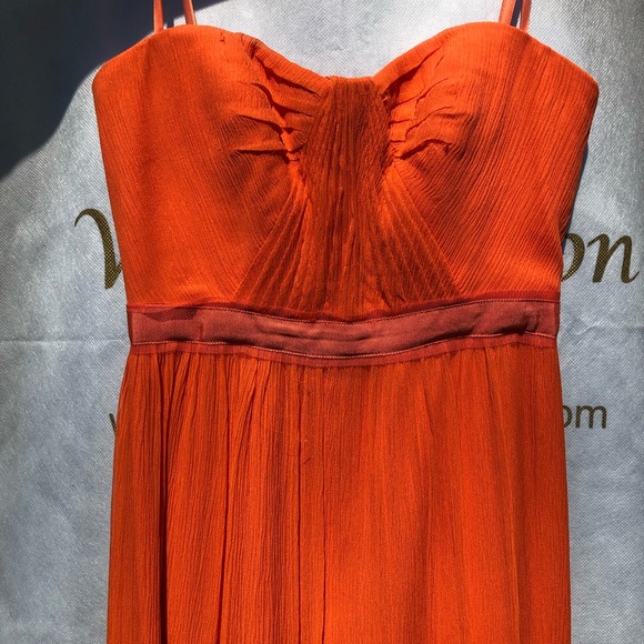 Party/prom BCBG runway strapless dress size 0. - Picture 7 of 8